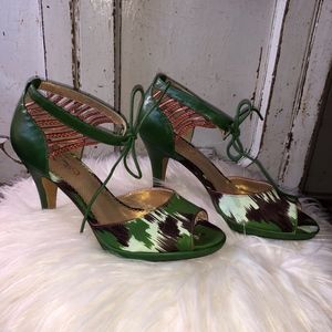 Heels, sexy, summer, leather